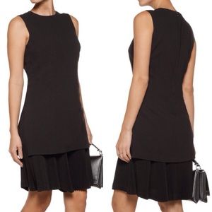 NWT Theory Malkan P Black Winslow Crepe Dress